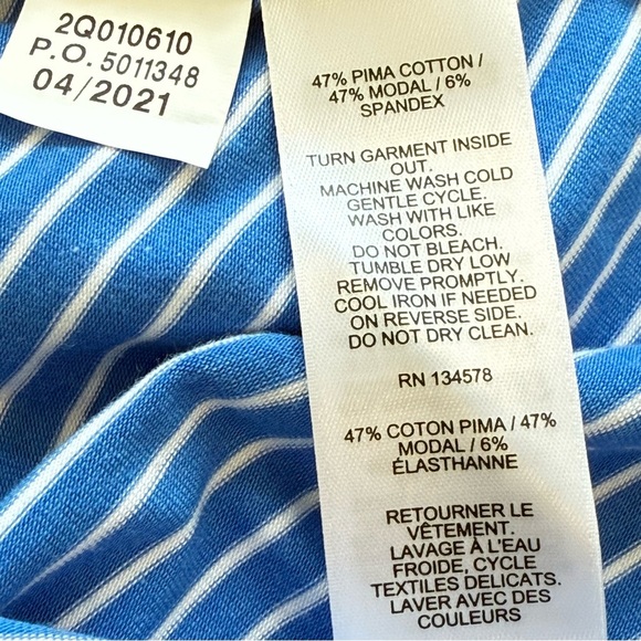 Vineyard Vines V-Neck Striped Maxi Dress Size S - Picture 9 of 12